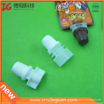 8mm Food Chocolate Bag Plastic Spout with Cap